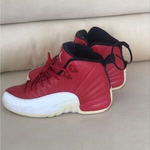 AIR JORDAN 23 - Red and White High-Top Sneakers, 7Y